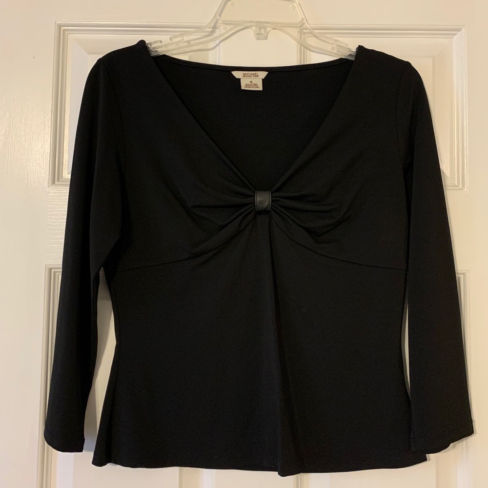 Sweetheart Shirt Top Long Sleeve Leather